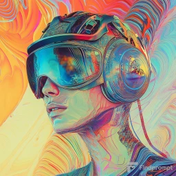 Chromatic Flow Visionary Art