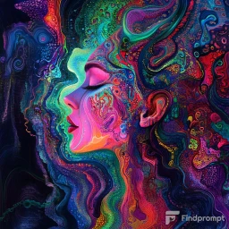 Chromatic Flow Visionary Art