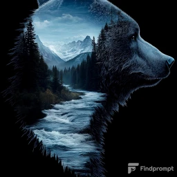 Double Exposure Photography on Black Backgrounds