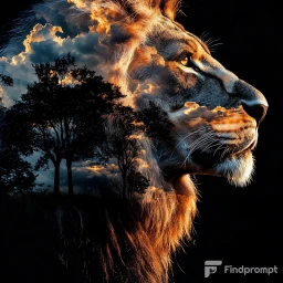 Double Exposure Photography on Black Backgrounds