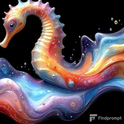 Fractal Watercolor Beings