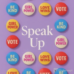 Graphic Grid Style Flatlay Art