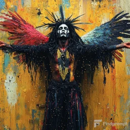 Raw and Spiritual Expressionist Art