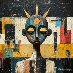 Raw and Spiritual Expressionist Art