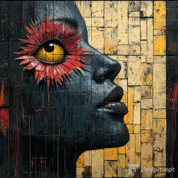 Raw and Spiritual Expressionist Art