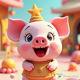 Adorable 3D Character Designs