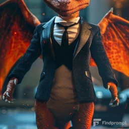 Pokemon in Stylish Suits