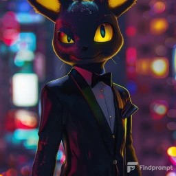 Pokemon in Stylish Suits