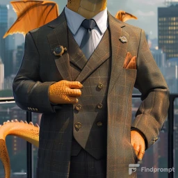 Pokemon in Stylish Suits