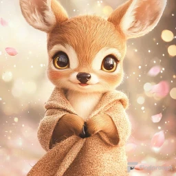 Charming Whimsical Baby Animals