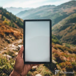 Product Mockups in Scenic Landscapes