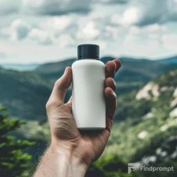 Product Mockups in Scenic Landscapes