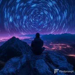 Nighttime Light Trails Long Exposures