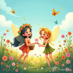 Joyful Cartoon Story Moments