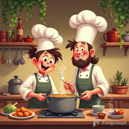 Joyful Cartoon Story Moments