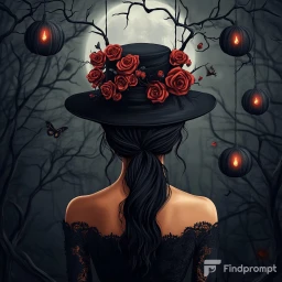 Dark Gothic Romance Digital Art