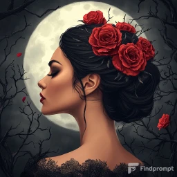 Dark Gothic Romance Digital Art