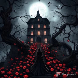 Dark Gothic Romance Digital Art