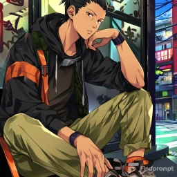 Naruto T-Shirt Designs in Hip Hop Style