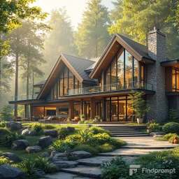 Custom Dream Home Digital Art