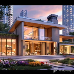 Custom Dream Home Digital Art