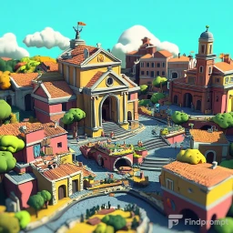 Immersive 3D Cartoon Video Worlds
