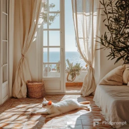 Golden Serenity of the Mediterranean