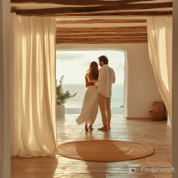 Golden Serenity of the Mediterranean