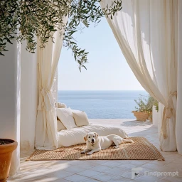 Golden Serenity of the Mediterranean