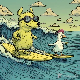 Retro 1960s Cartoon Escapades