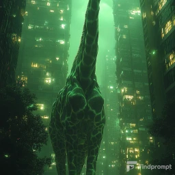 Giant Fantasy Creatures in Urban Streets