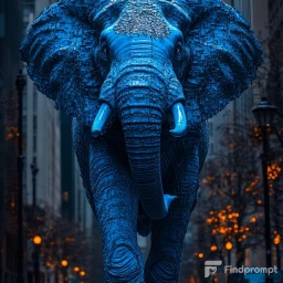 Giant Fantasy Creatures in Urban Streets