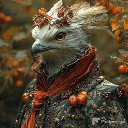 Porcelain Majesty In Glass Floral Realm