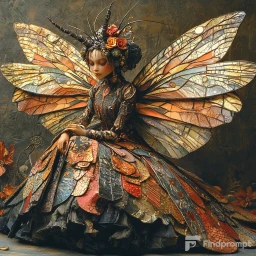 Porcelain Majesty In Glass Floral Realm