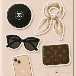 Whats in My Bag Sticker Edition