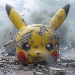 Broken Dystopian Sculpted Heads