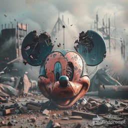 Broken Dystopian Sculpted Heads