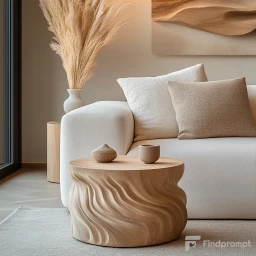 Minimalist Wood Interior Accents