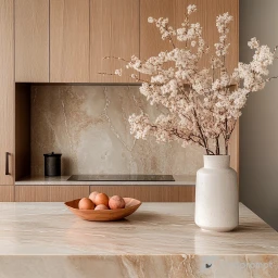 Minimalist Wood Interior Accents