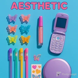 Aesthetic Flat Lay Moodboards